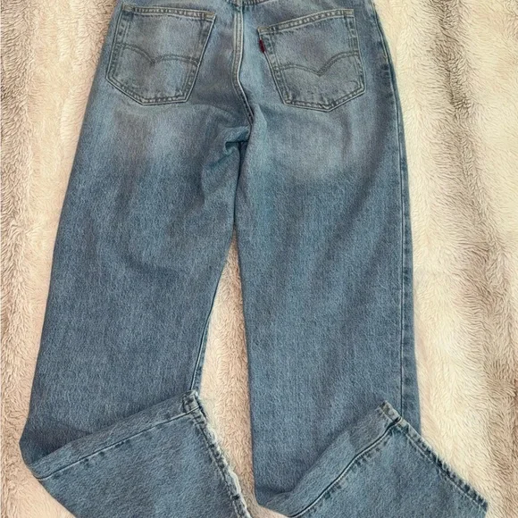 LEVI’S Distressed Blue Women's Jeans - Picture 5 of 7